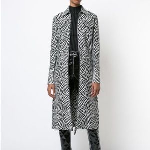 Helmut Lang Zebra Trench